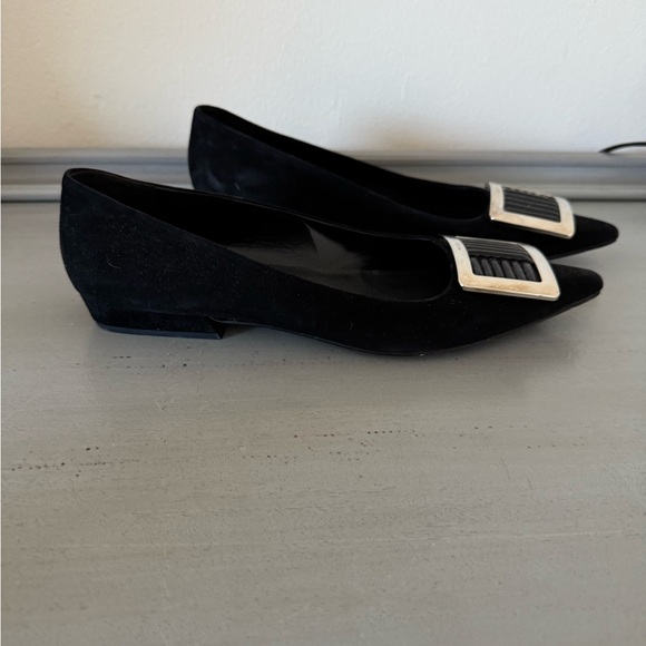 Prada Pointed-Toe Flats - Picture 2 of 5